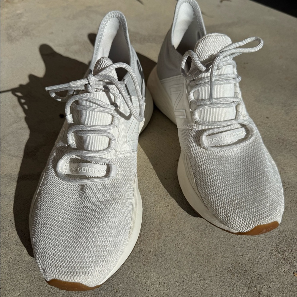 New Balance Classic White Running Shoes